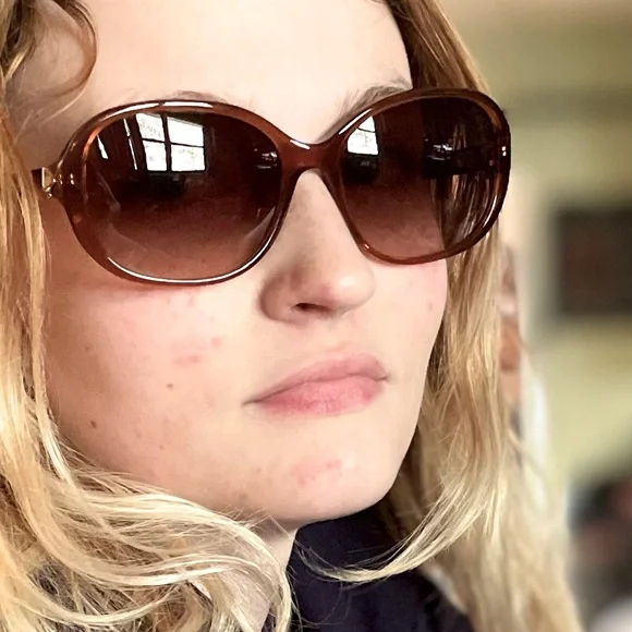 KATE SPADE SAFILO GROUP IZABELLA/G/S/09Q BROWN SUNGLASSES•BRAND NEW•W/CASE Kate Spade Izabella/G/S 90QHA Flat Oval Sunglasses Brown  main image 3